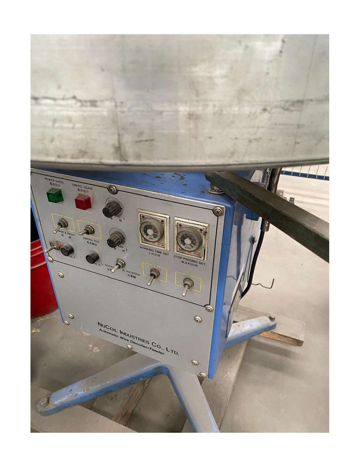 Desenrollador Automático de Alambre NuCoil 100