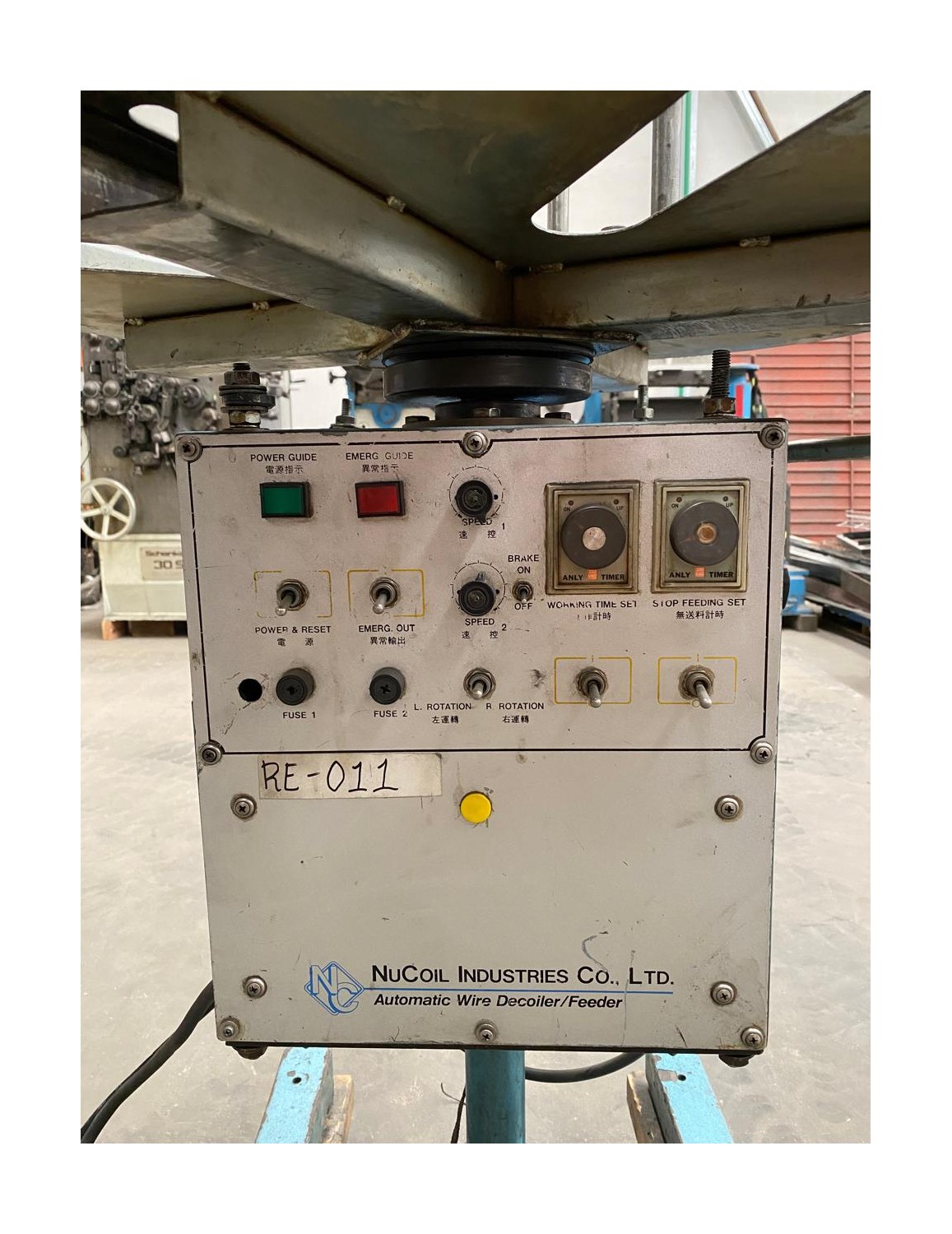 Desenrollador Automático de Alambre NuCoil 200